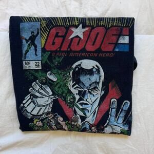 gap Gi joe comic book graphic tee boys large navy blue short sleeve casual